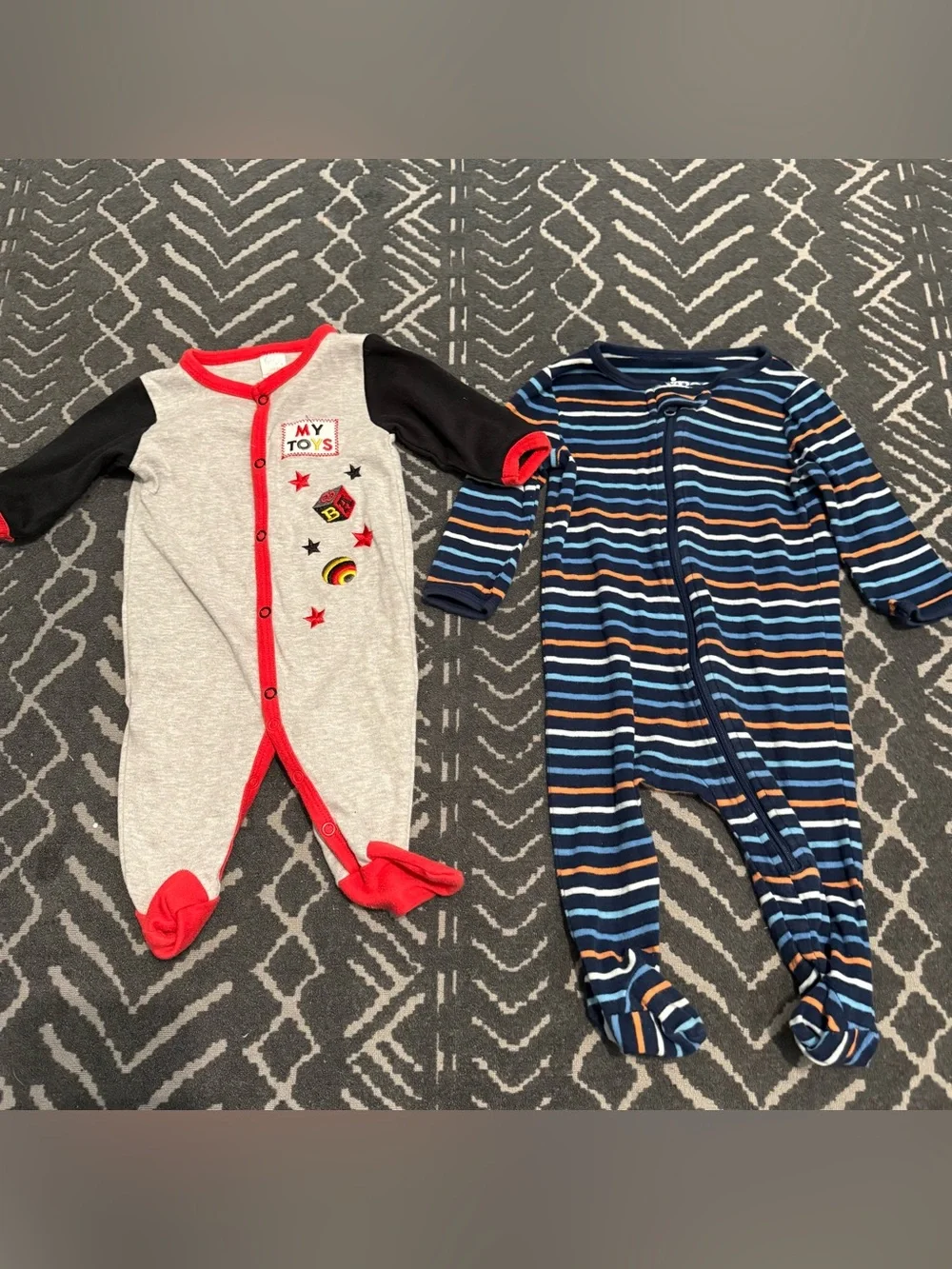 Baby boy sleeper set